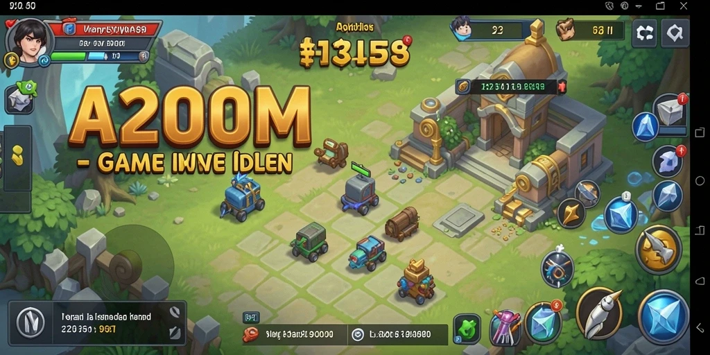 Tampilan gameplay A200M yang menarik dan mengasyikkan.