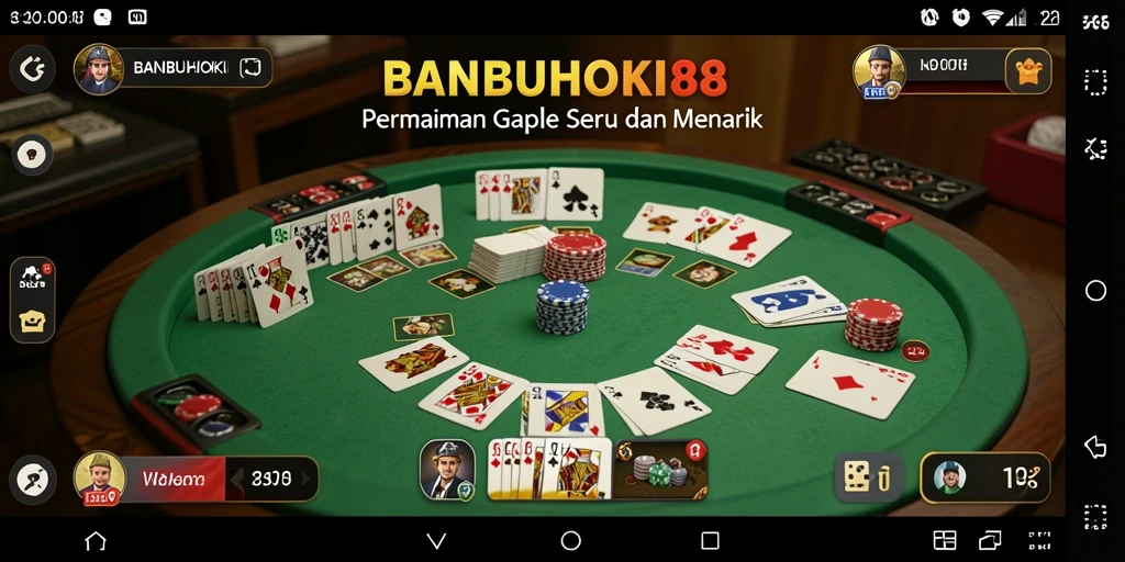 Tampilan gameplay menarik dalam BANBUHOKI88