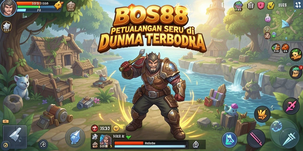 Screenshot utama BOS88 menampilkan gameplay yang seru dan mendebarkan.