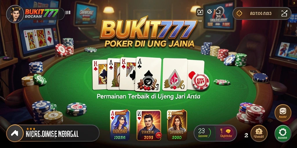 Tampilan gameplay BUKIT777 yang mengasyikkan dan kompetitif.