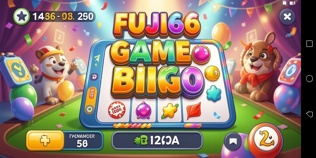 Gameplay seru dan interaktif dari FUJI66 Bingo.