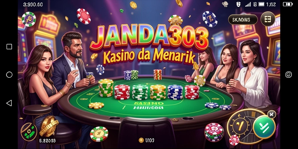 Tampilan menarik dari gameplay JANDA303 yang menyenangkan.