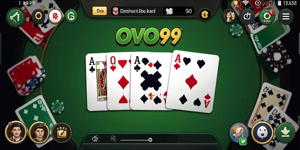 Tampilan gameplay OVO99 dengan antarmuka yang menarik dan interaktif.